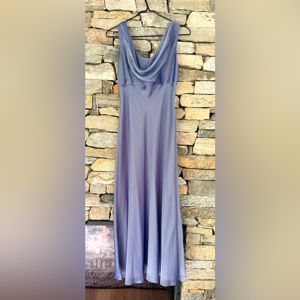 Elegant Lavender Maxi Dress